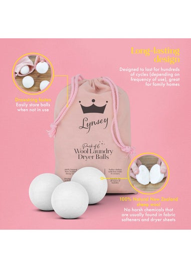 Swan Lynsey Queen of Clean Lambs Wool Dryer Balls