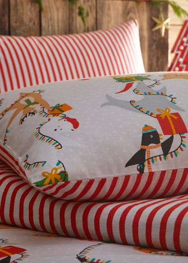 furn. Santas Workshop  Christmas Duvet Cover Set