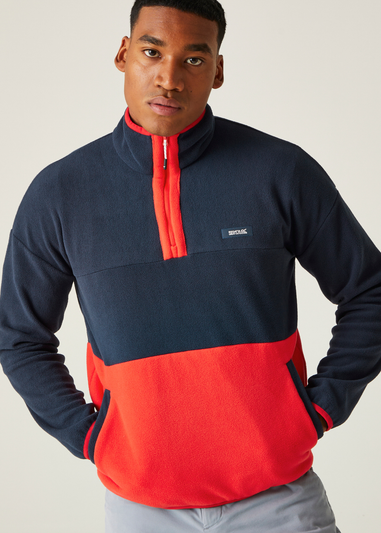 Regatta Blue Callide Half Zip Fleece