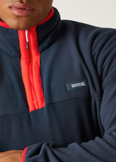 Regatta Blue Callide Half Zip Fleece