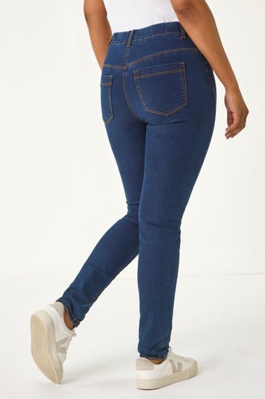 Roman Indigo Petite Denim Stretch Jegging