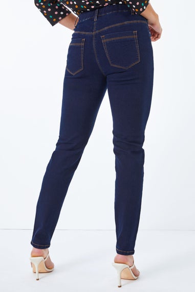 Roman Indigo Petite Denim Stretch Jegging