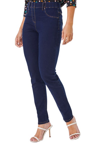 Roman Indigo Petite Denim Stretch Jegging