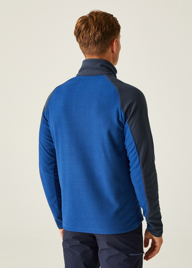 Regatta Dark Blue Elson II Half Zip Fleece