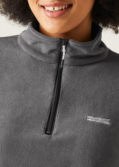 Regatta Grey Sweethart Half Zip Fleece