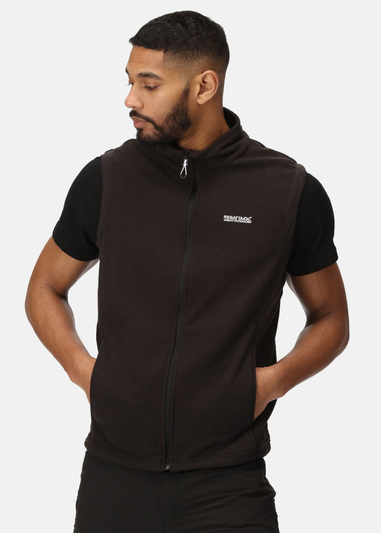 Regatta Black Tobias II Fleece Bodywarmer