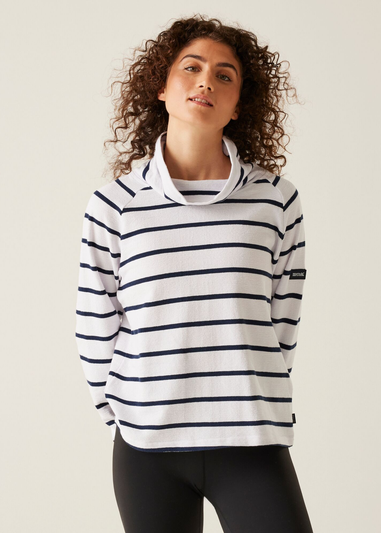 Regatta White/Navy Havendo Sweatshirt