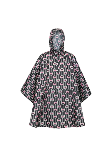 Regatta Black Orla Kiely Festival Poncho