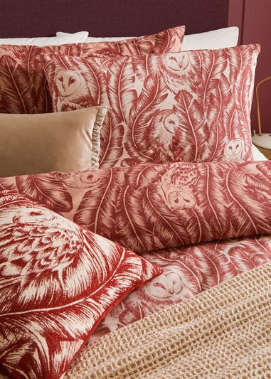 Wylder  Red Albus Heritage Duvet Cover Set