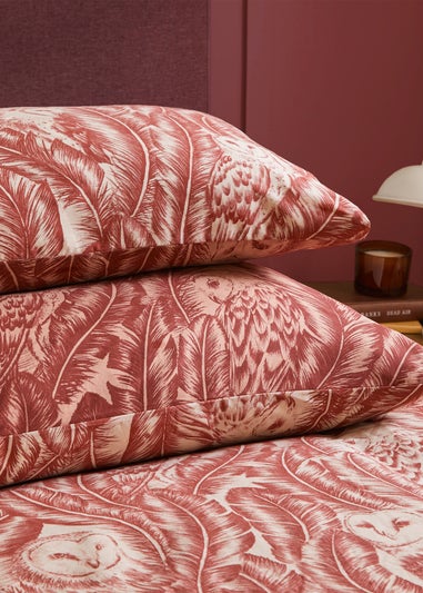 Wylder  Red Albus Heritage Duvet Cover Set