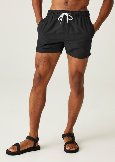 Regatta Black Mawson Swim Shorts III