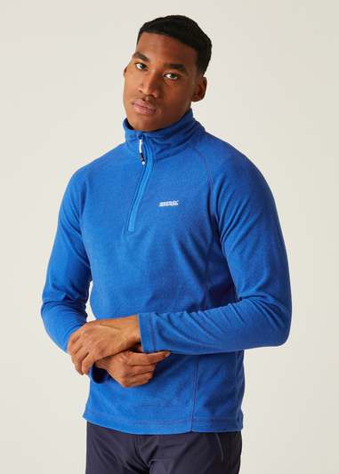 Regatta Blue Montes Overhead Half Zip Fleece