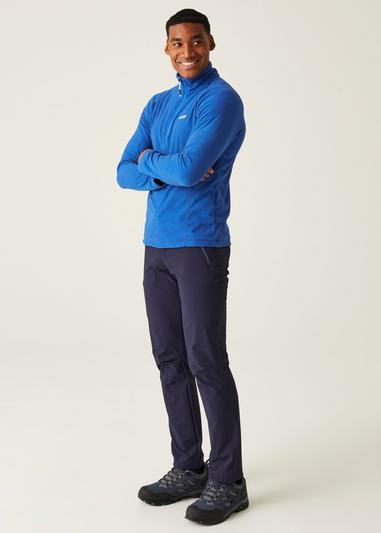 Regatta Blue Montes Overhead Half Zip Fleece