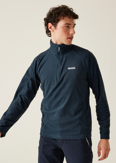 Regatta Navy Montes Overhead Half Zip Fleece