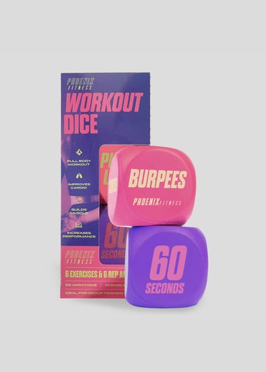 Phoenix Pink Fitness Exercise Dice