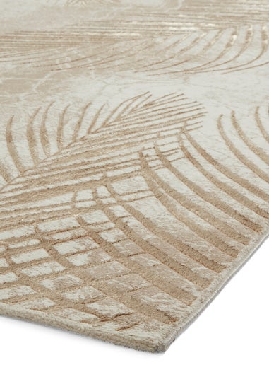 Think Rugs Creation Bronze Botanical Rug