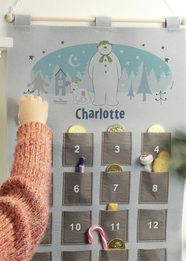 Personalised Memento Company Grey The Snowman and the Snowdog Advent Calendar