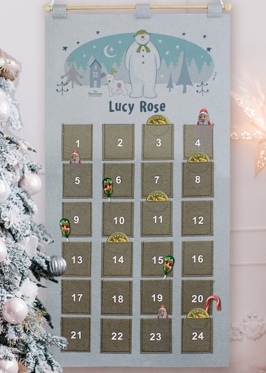 Personalised Memento Company Grey The Snowman and the Snowdog Advent Calendar