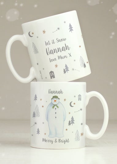 Personalised Memento Company White The Snowman Magical Adventure Mug