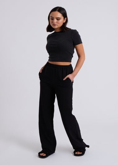 Urban Bliss Black Wide Leg Pant