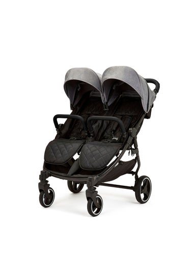 Ickle Bubba Grey Venus Double Stroller