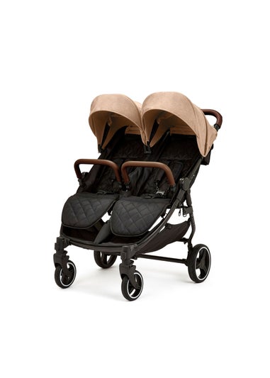 Ickle Bubba Beige Venus Double Stroller