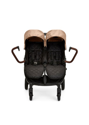 Ickle Bubba Beige Venus Double Stroller