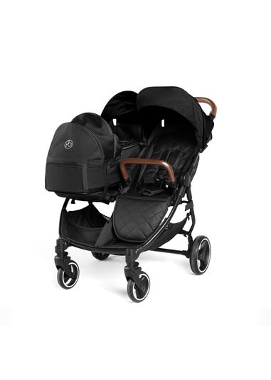 Ickle Bubba Black Venus Prime Double Stroller