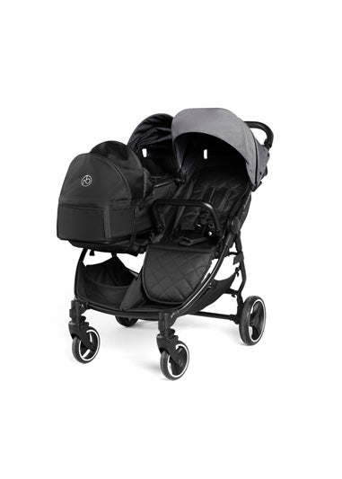 Ickle Bubba Grey Venus Prime Double Stroller