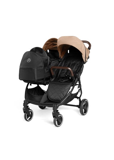 Ickle Bubba Beige Venus Prime Double Stroller