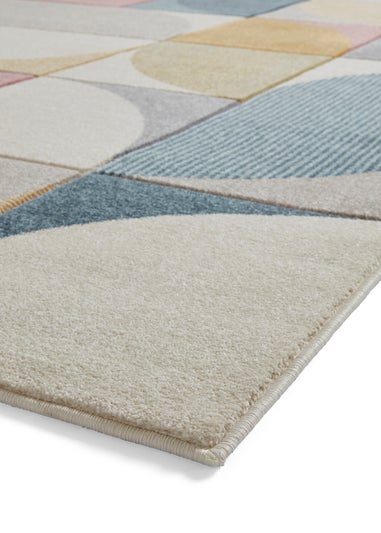 Think Rugs Matrix Multi Modern Geo Rug