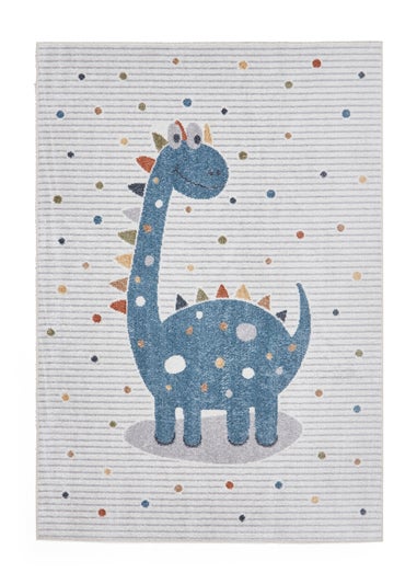 Think Rugs Vida Kids Dinosaur Washable Rug