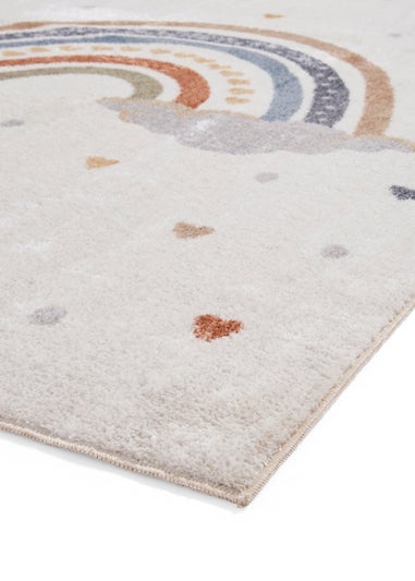 Think Rugs Vida Kids Rainbow Washable Rug