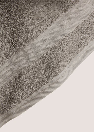 Grey 100% Cotton Towel