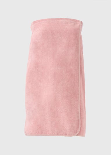 Pink Towel Wrap