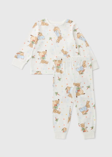 Peter Rabbit Kids White Pyjama Set (1-5yrs)