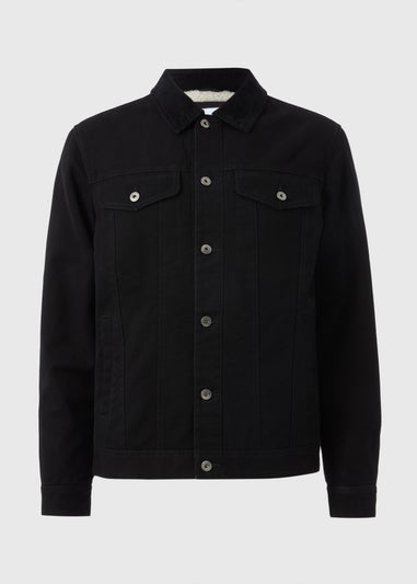 Black Cord Canvas Jacket