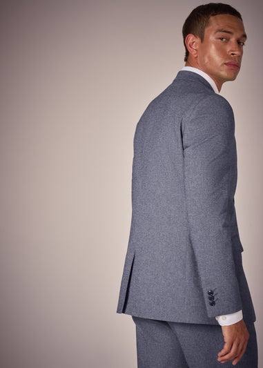 Taylor & Wright Carlo Italian Blue Denim Tailored Suit Jacket