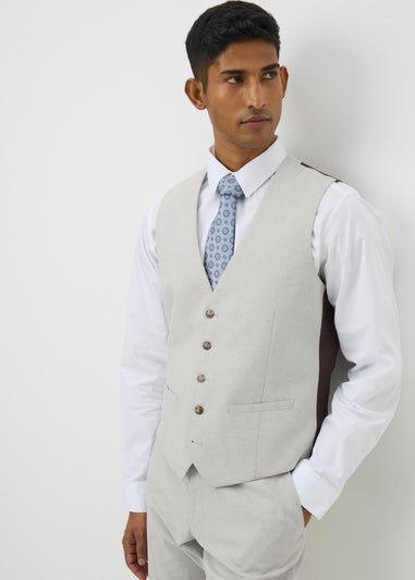Taylor & Wright Carlo Italian Stone Tailored Waistcoat