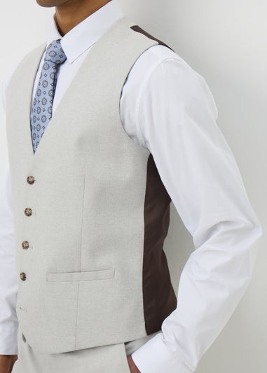 Taylor & Wright Carlo Italian Stone Tailored Waistcoat