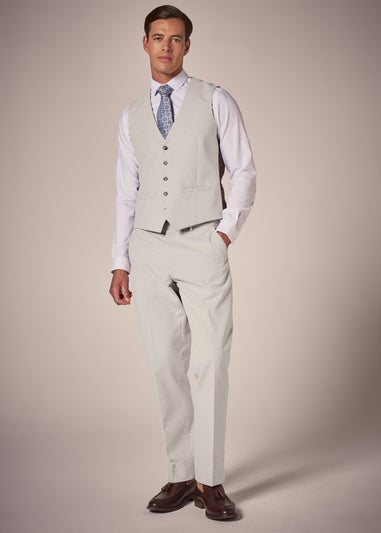 Taylor & Wright Carlo Italian Stone Tailored Waistcoat