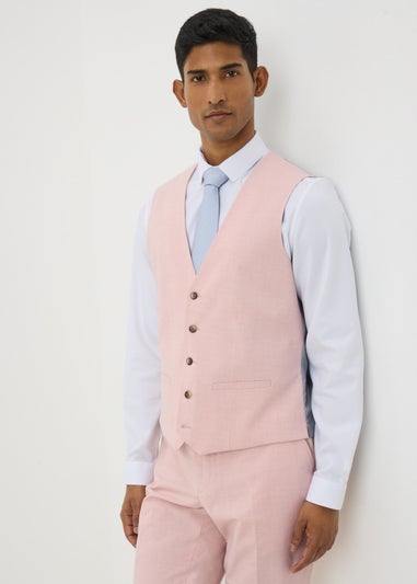 Taylor & Wright Tropez Pink Waistcoat