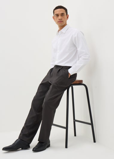 Taylor & Wright Charcoal Active Waist Trousers