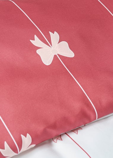 Pink Bow Duvet Set