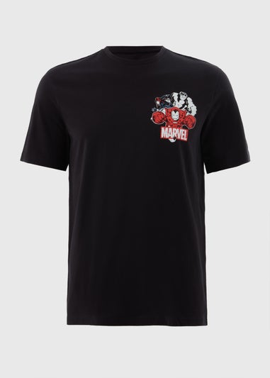 Marvel Black Logo T-Shirt