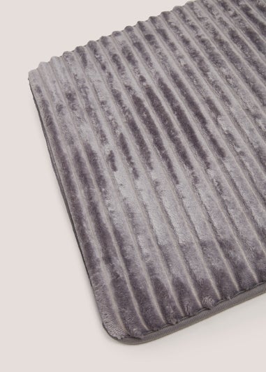 Grey Memory Foam Bathmat