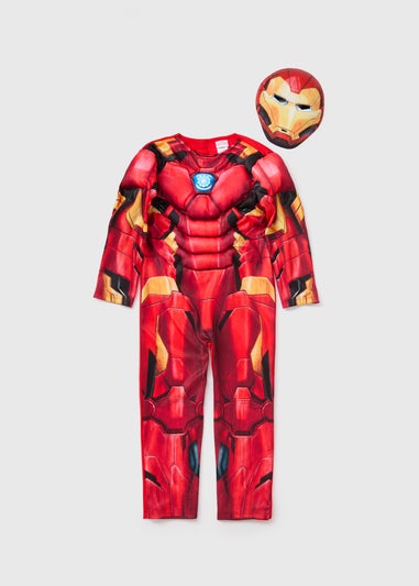 Marvel Kids Red Ironman Costume (3-10yrs)