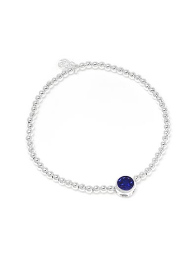 Say It With Silver September Birthstone Bracelet