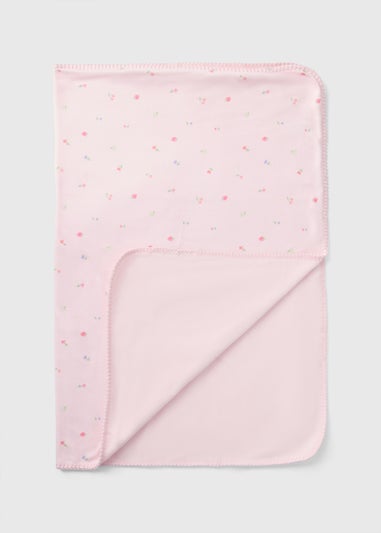 Baby Pink Fruit Blanket