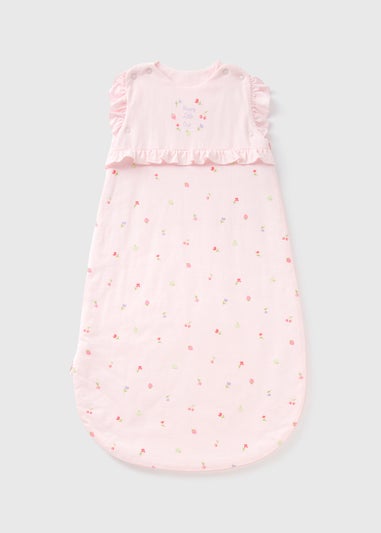 Baby Pink Fruit Sleeping Bag